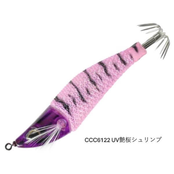 烏賊枕スッテ６５(CCC6122　UV艶桜シュリンプ)